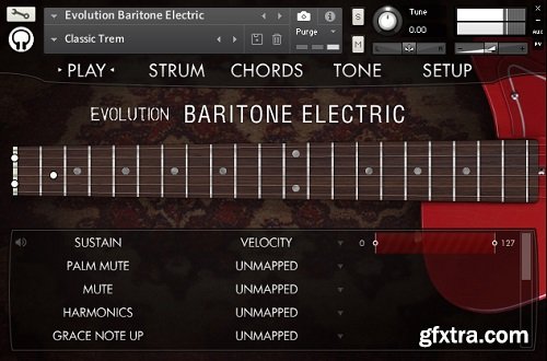 Orange Tree Samples Evolution Baritone Electric