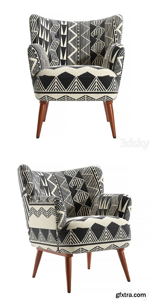 Anthropologie Ulla Petite Accent Armchair GFxtra