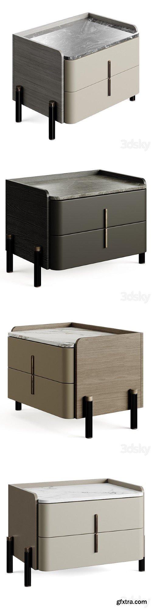 Ana Roque MISIA Bedside Table