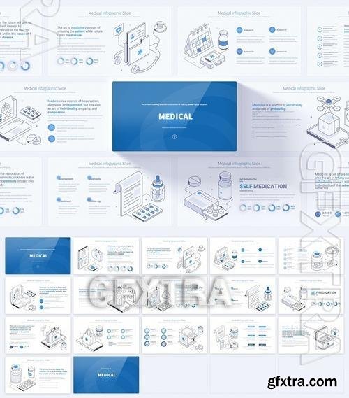 Medical PowerPoint Infographics Slides 2QJ65SL