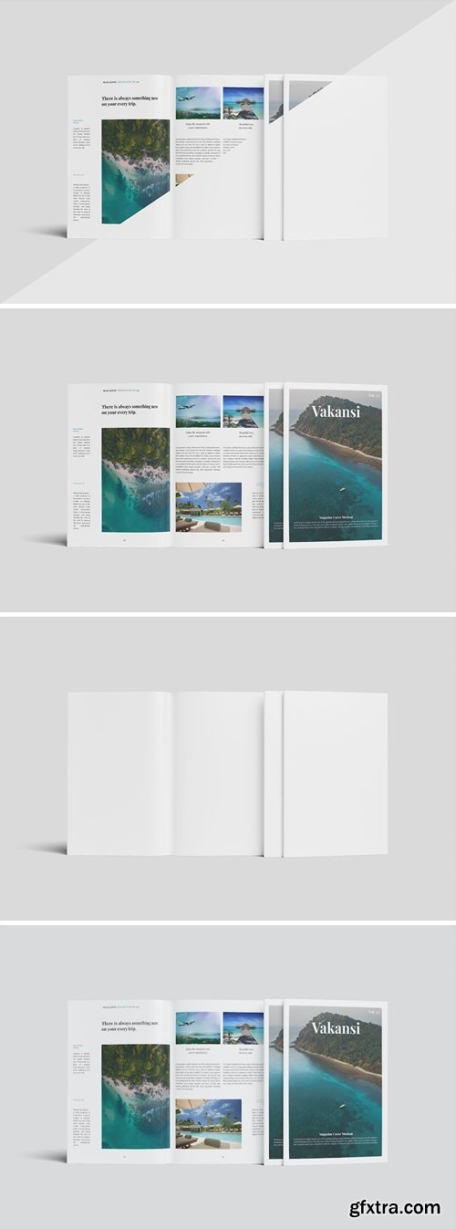 A4 Brochure / Magazine Mockup V2Z5K9L