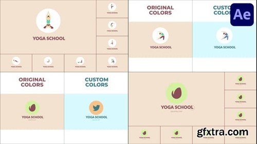 Videohive Yoga School Logo Reveal for After Effects 46060865