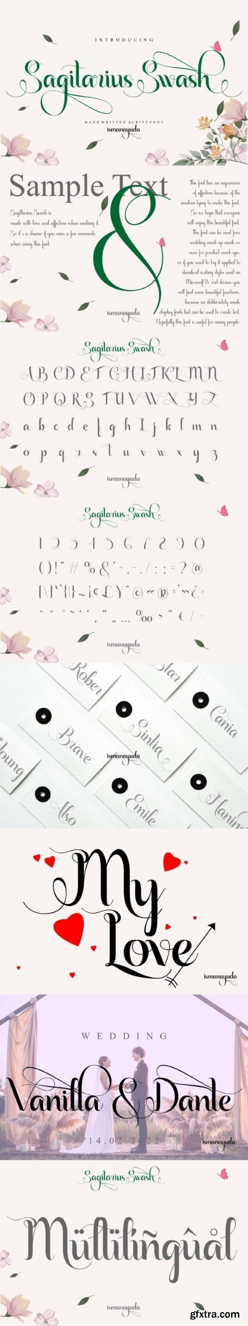 Sagitarius Swash Font