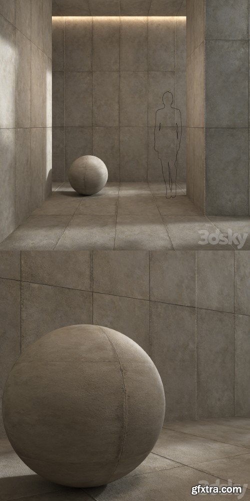 Porcelain tile Roc Ancien ROC BLANC