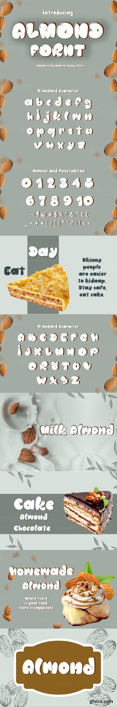 Almond Fornt Font