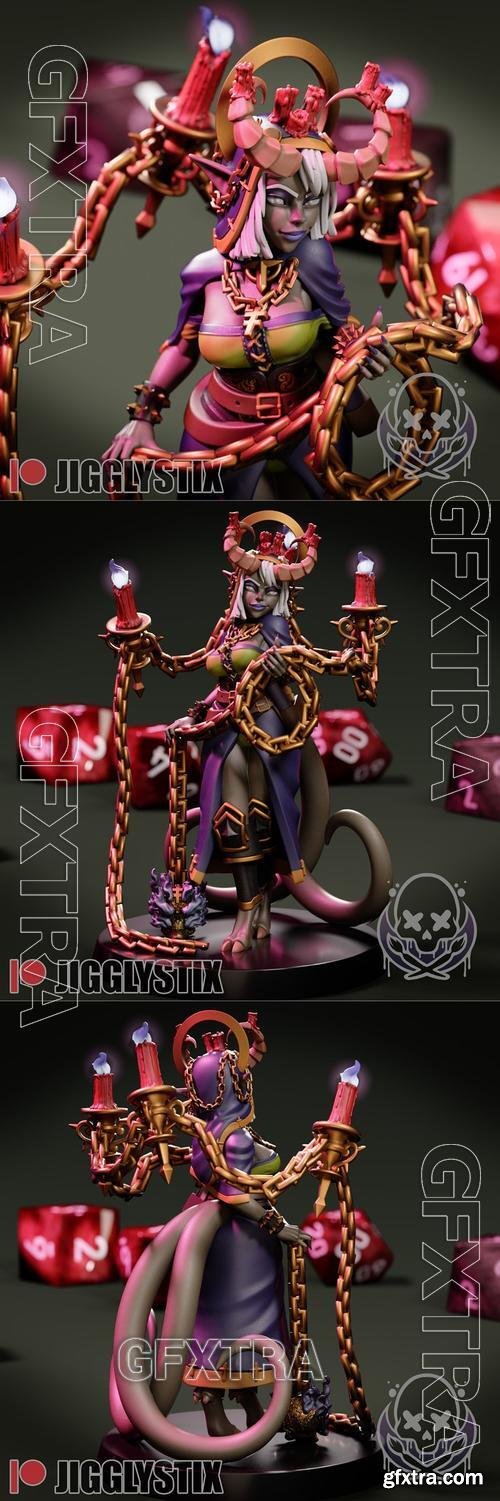 Demon Nun 4 - Jigglystix &ndash; 3D Print Model
