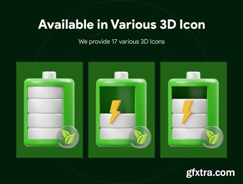 Ecology 3D Icon Ui8.net