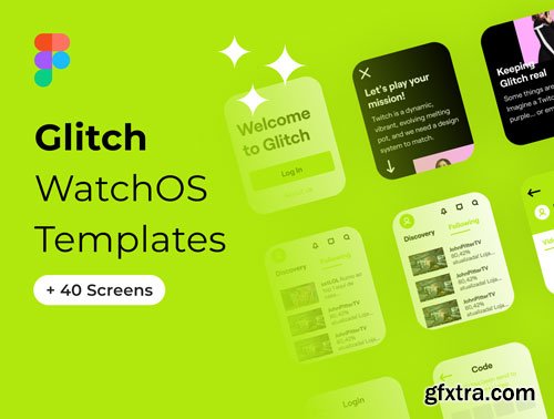 Glitch - WatchOS Templates Ui8.net