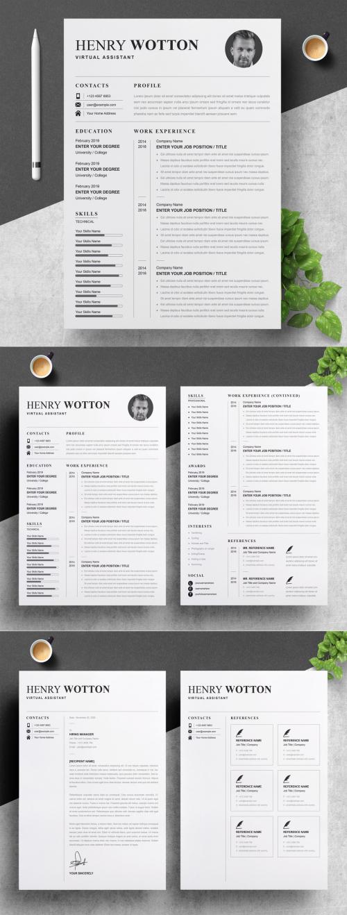 Clean and Professional Resume 378161994