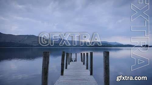 Clouds Over Lake Pier 1378344