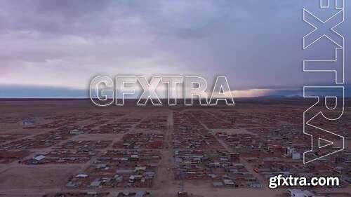 Aerial Of Uyuni Town In Bolivia 1590713 