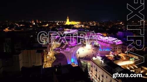 Aerial Of Las Setas In Seville 1642310