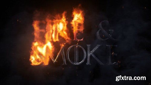 Videohive Burning Metal Logo 46212030