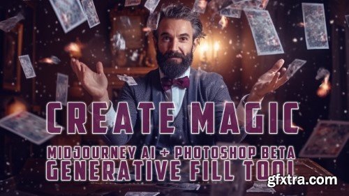 Create Magic: Midjourney AI + Photoshop Generative Fill Tool