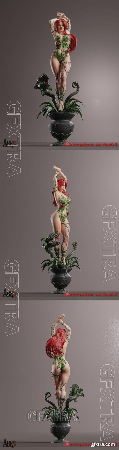 Poison Ivy - Abe3D &ndash; 3D Print Model