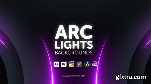 Videohive Arc Lights Backgrounds 46253292