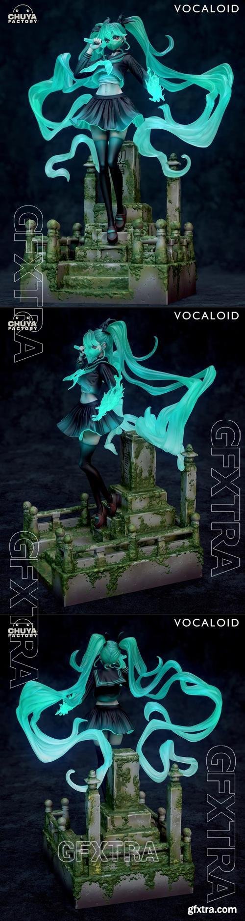 Chuya Factory - Hatsune miku &ndash; 3D Print Model