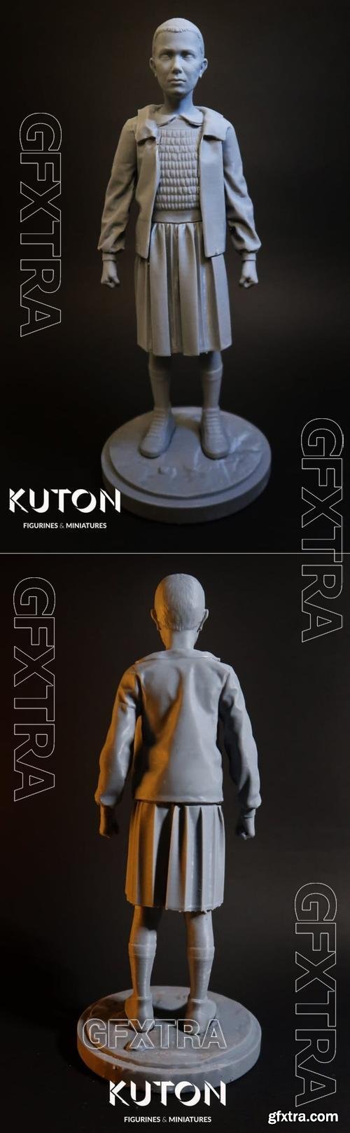 Kuton - Eleven Stranger Things &ndash; 3D Print Model
