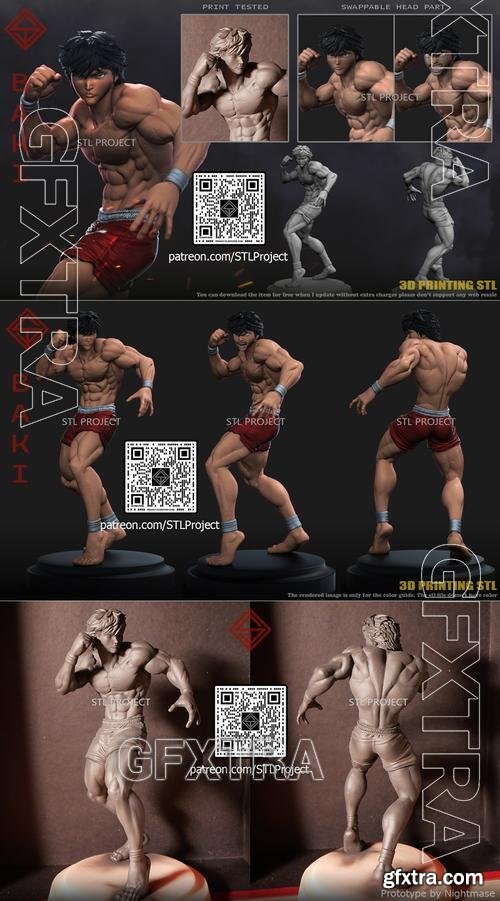 Baki Hanma &ndash; 3D Print Model