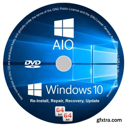Windows 10 22H2 build 19045.3693 AIO 13in1 Preactivated Multilingual 