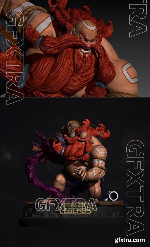 Gragas League of Legends &ndash; 3D Print Model