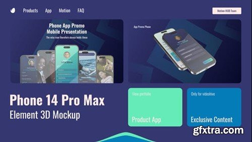 Videohive App Promo Phone 14 Pro 46221428