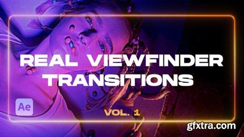 Videohive Real Viewfinder Transitions 46235051