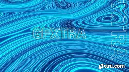 Blue Swirls Background Loop 1558861