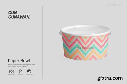 Paper Bowl Mockup EZ2LWQE