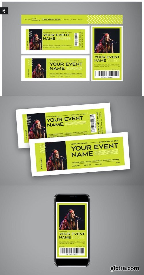 Creative Music Concert Ticket