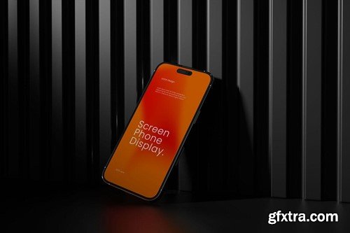 Screen Phone Display Mockup 4A5B8T5