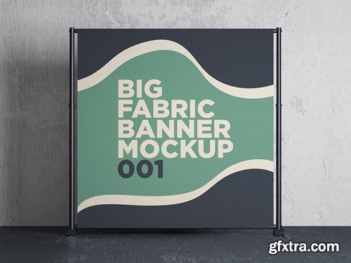 Big Fabric Banner Mockup 001 RWR6DMX
