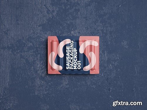 Sausage Packaging Mockup 001 QG9UU5X