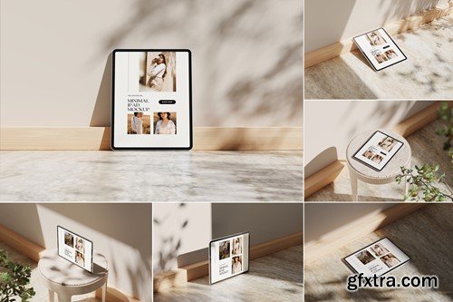 Minimal iPad Mockup KM8T4VY