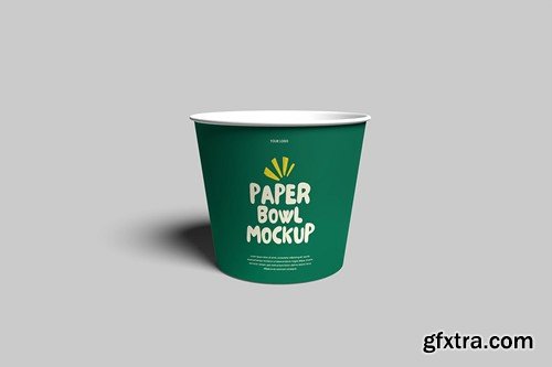 Paper Bowl Mockup 3S5LMDJ