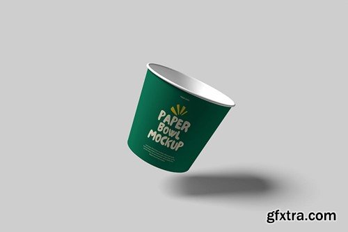 Paper Bowl Mockup 3S5LMDJ