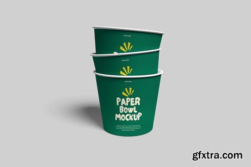 Paper Bowl Mockup 3S5LMDJ