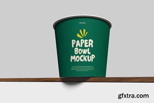 Paper Bowl Mockup 3S5LMDJ