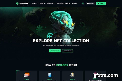 Binabox - NFT Portfolio React Template 5CM834Y