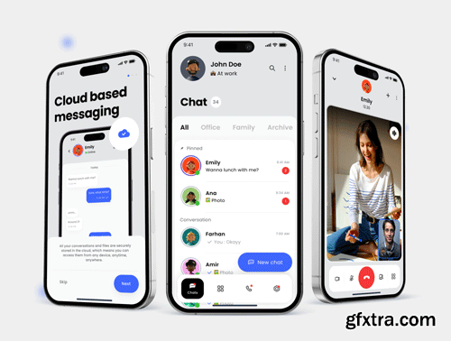 Chatinc - Message App UI KIT Ui8.net