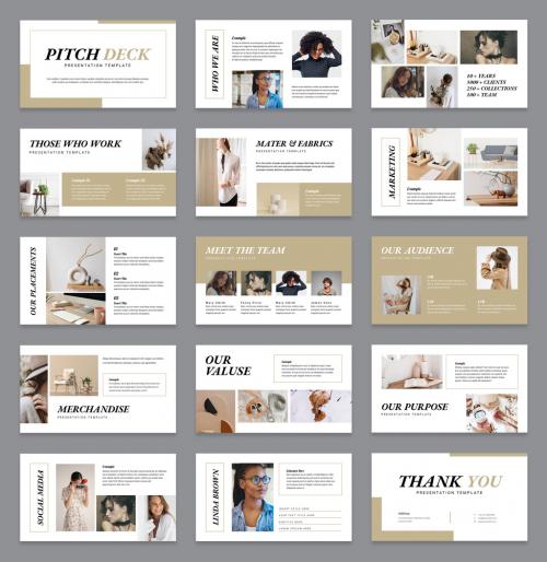 Pitch Deck Presentation Design Layout 583494110