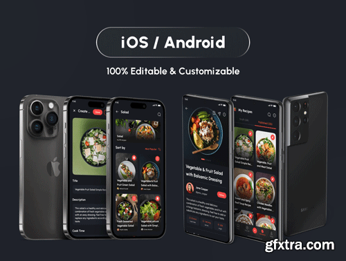 Cookpedia - Food Recipe App UI Kit Ui8.net