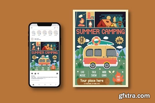 Summer Camping Flyer KG7ZYG9