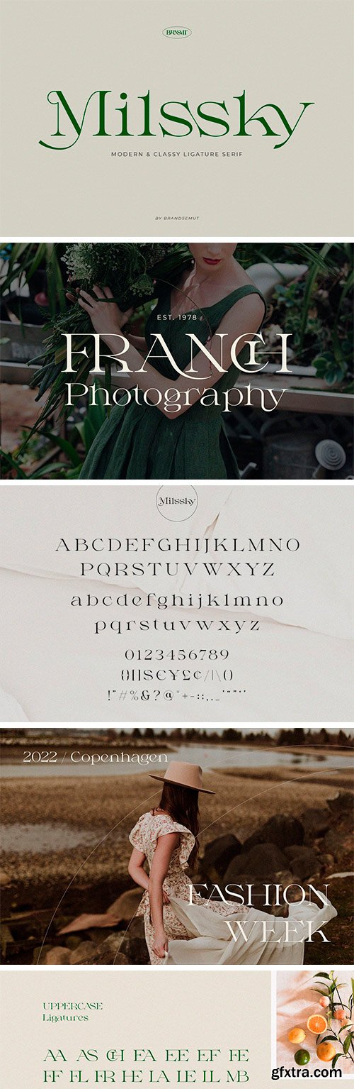 Milssky - Modern &amp; Classy Ligature