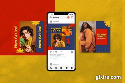 Noko retro instagram template vol.1 VLVZCBK