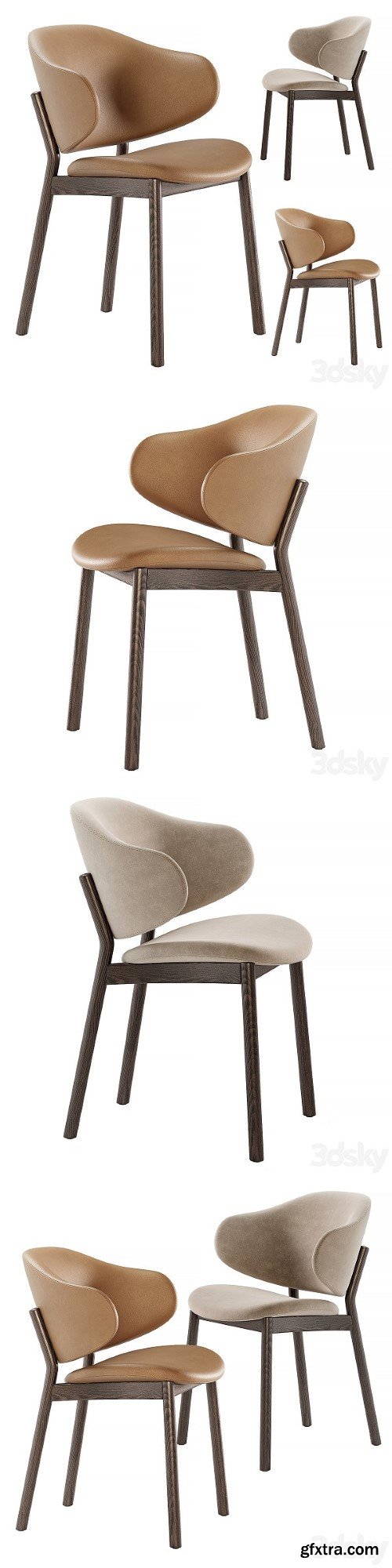 Holly Chairs by Calligaris