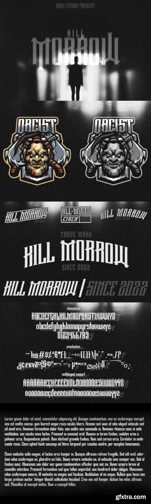 Kill Morrow Font