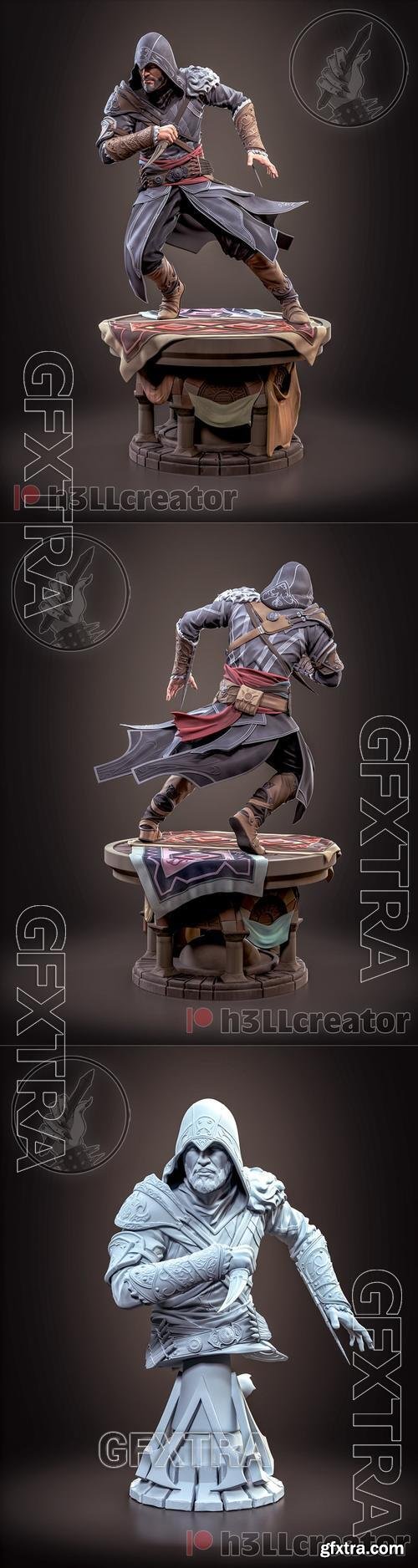 H3LL Creator - Ezio &ndash; 3D Print Model