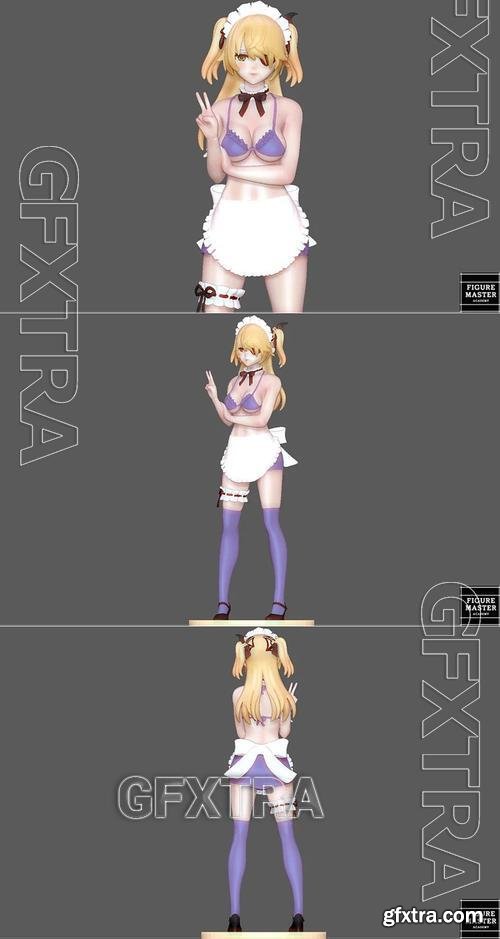 Figuremaster - Fischl Maid &ndash; 3D Print Model