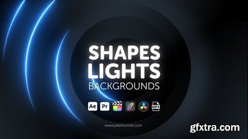 Videohive Shapes Lights Backgrounds 46327985